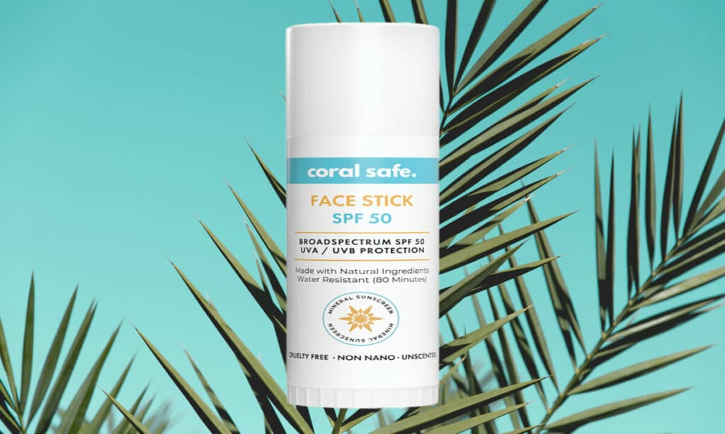coral Safe sunscreen stick